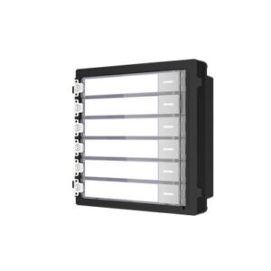 Hikvision DS-KD-KK IP video intercom buiten station 6-voudige drukknop module