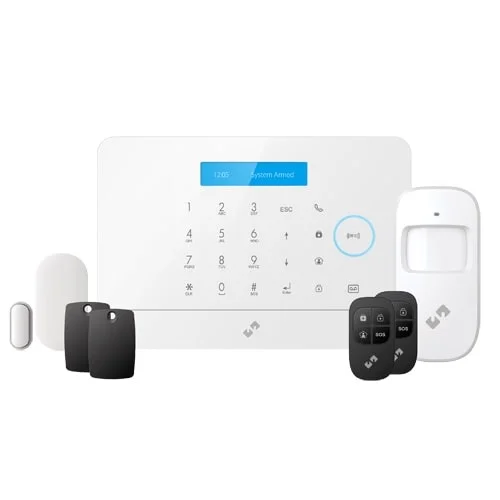 Nivian NVS-A6WG-U1 Smart Alarm Starter Kit werkt met Tuya app, Alexa en Google Assistant