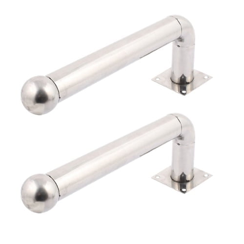 WL4 AIR-LF30L montage L-paal set 30cm van RVS voor AIR-B60-2 detector set