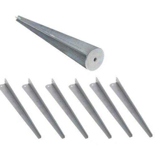 WL4 MT100AS grondverankering set voor mast WL4 MT100