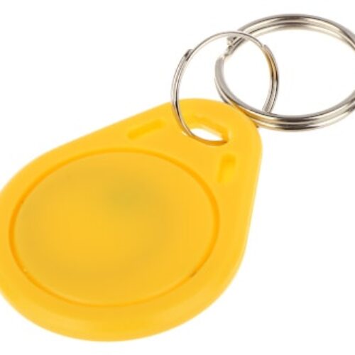 WL4 RFID tags geel met key ring (10 stuks)