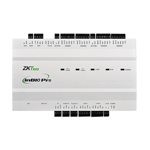 ZKTeco inBIO-260 PRO twee deur biometrische access controller TCP/IP, Wiegand, RS485