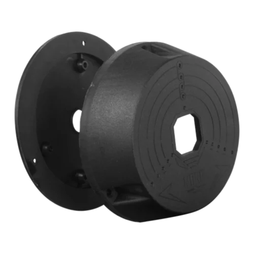 WL4 U-MOUNT-J311-B universele zwarte montage opbouwdoos voor camera’s van verschillende merken voor binnen en buiten