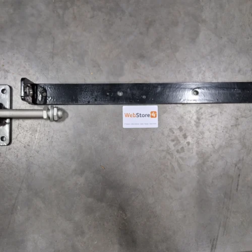 WL4 HSL03A Verstelbaar Scharnier 60 cm dikte 6 mm Zwart