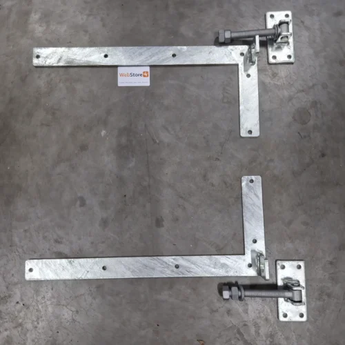WL4 HSL06 Verstelbaar Scharnier set 60 cm dikte 6 mm Verzinkt