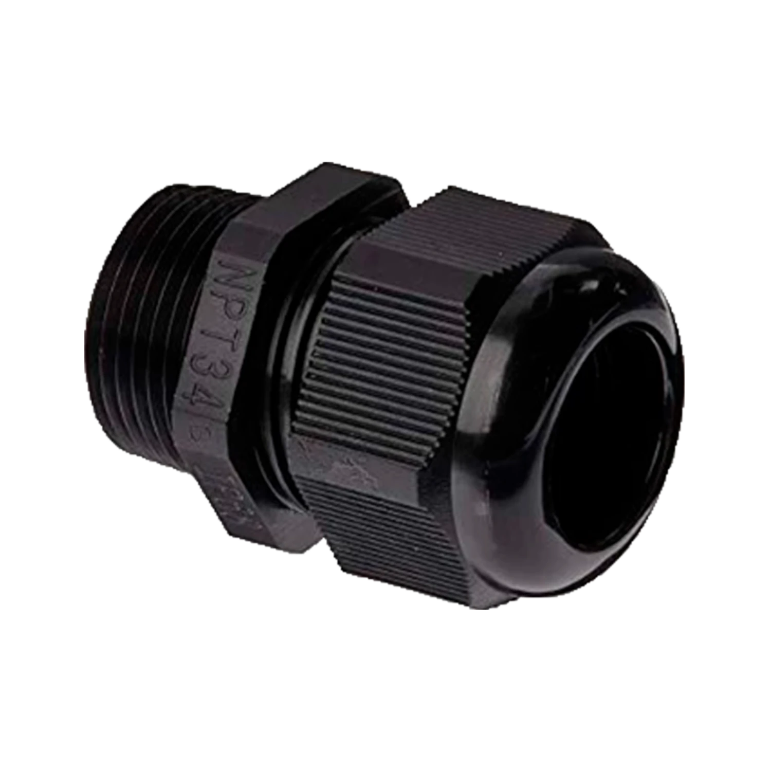 CABLE-GLAND-NPT3_4-BLACK-WebStore4 Uniview TR-A01-IN-B Zwarte 3/4 NPT waterdichte wartel van kunststof