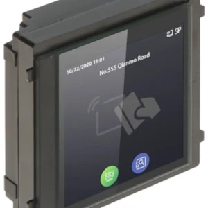 Hikvision DS-KD-TDM IP video intercom display buiten station met Mifare kaartlees module