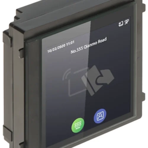 Hikvision DS-KD-TDM IP video intercom display buiten station met Mifare kaartlees module