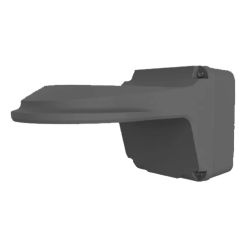 Uniview TR-JB07/WM03-G-IN-B Zwarte muursteun van aluminium met montagebox