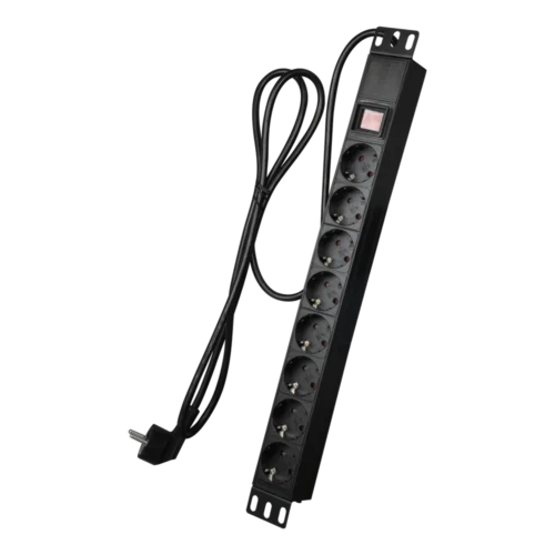 WL4 SRPU-8 1U achtvoudige stekkerdoos rack voeding contactdoos met geïntegreerde aan-uit knop