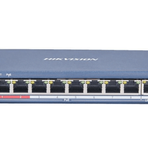 Hikvision DS-3E0109P-E/M Pro-serie 8 poort Fast Ethernet Smart unmanaged POE switch