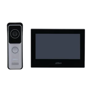 Dahua KTW02 complete WiFi/PoE video deurbel intercom kit met VTH2621G-WP en VTH2621G-WP