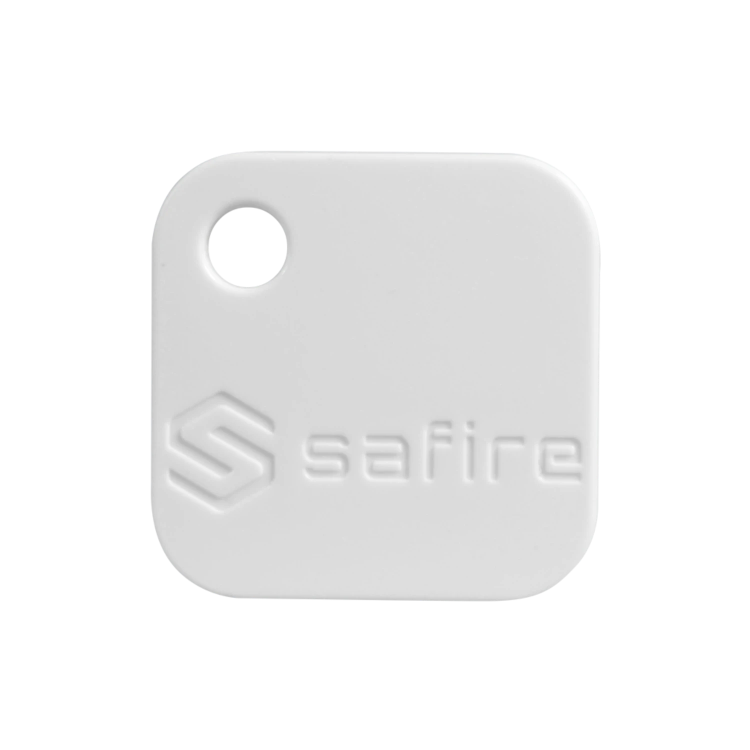 Safire Mifare DESFire keychain tags - WebStore4 Safire Mifare DESFire sleutelhanger tags met key ring wit (10 stuks)