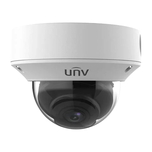 Uniview IPC3234SA-DZK Full HD 4MP dome camera met varifocale lens, Lighthunter technologie, WDR, 40 meter IR nachtzicht en SD kaart