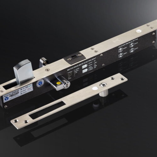 YLI YB-1200MD(LED) elektrisch gemotoriseerd slot inbouw met Euro cylinder slot, status LED, 2000KG en 12V/24V voeding