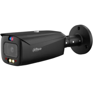 Dahua IPC-HFW3849T1-AS-PV-S4-B UltraHD 4K WizSense 8MP Full-color TiOC Active Deterrence bullet camera met vaste 2.8 mm lens, 30 meter IR en wit LED, alarm, MicroSD en ingebouwde microfoon en speaker