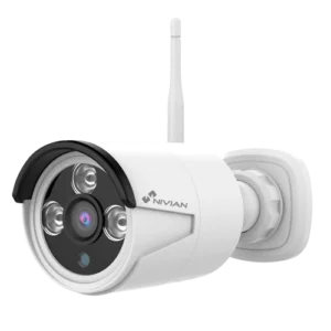 Nivian CAM30W 2K Full HD 3MP WiFi buiten bullet met IR nachtzicht, WDR en gratis applicatie