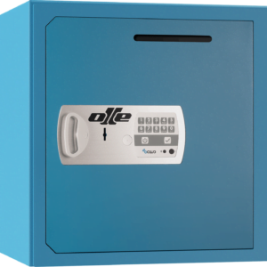 Ollé S803LEL vrijstaande stevige stalen kluis met sleutelslot, codepaneel, applicatie, brievenbus en VdS Klasse 1, EN 1300 Class A, a2p Niveau AE certificering