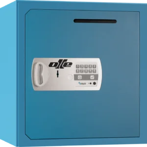 Ollé S803LEL vrijstaande stevige stalen kluis met sleutelslot, codepaneel, applicatie, brievenbus en VdS Klasse 1, EN 1300 Class A, a2p Niveau AE certificering