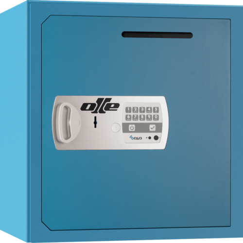 Ollé S803EL vrijstaande stevige stalen kluis met codepaneel, applicatie, brievenbus en VdS Klasse 1, EN 1300 Class A, a2p Niveau AE certificering
