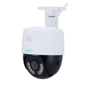 Uniarch IPC-P213-AF40KC Full HD 3MP PTZ camera met dual light, 4 mm lens, 30m Smart IR, WDR, PoE, SD kaart slot, gratis applicatie, ingebouwde microfoon en speaker