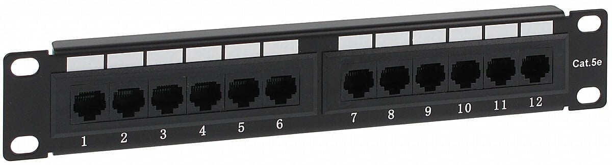 WL4 PP-10-RJ45-WebStore4 WL4 PP-10-RJ45 Patch paneel 10'' voor UTP kabels in een RACK 10'' kast