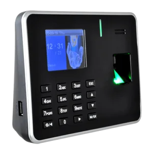 ZKTeco UA150PRO stand alone vingerafdruk, PIN en RFID kaart lezer voor binnen met 2.8-inch touch screen TCP/IP