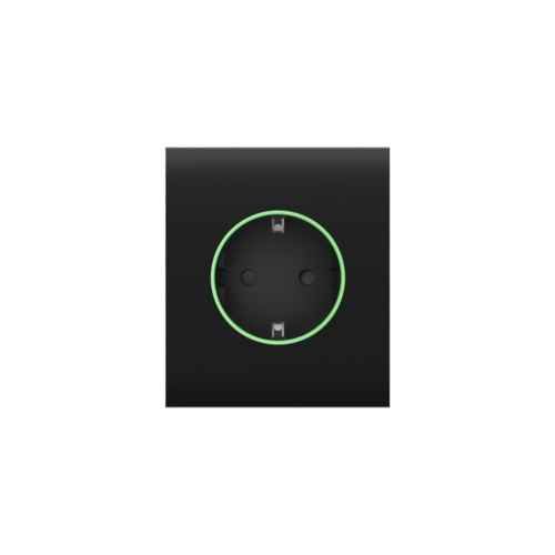 Ajax CenterCover Zwart Type F voor slim draadloos stopcontact