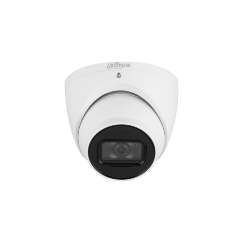 Dahua IPC-HDW3541EM-S-S2 Full HD 5MP Starlight Lite AI buiten eyeball camera met 50m IR, vaste lens, microfoon, PoE en microSD