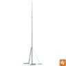 WL4 VPMT54 Telescopische universele verplaatsbare aluminium ballastmast 5,4m voor camera of kleine antenne