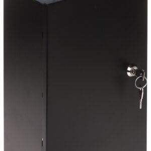 WL4 STC2-B zwarte universele afsluitbare stalen montage kast