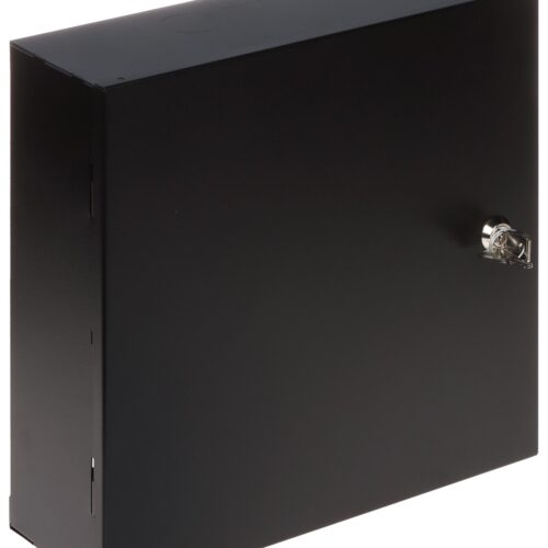 WL4 STC3-B zwarte universele afsluitbare stalen montage kast