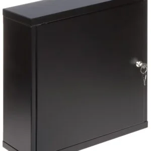 WL4 STC4-B zwarte universele afsluitbare stalen montage kast