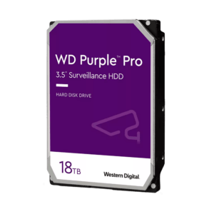 Western Digital WD181PURP Purple 18TB surveillance hard drive