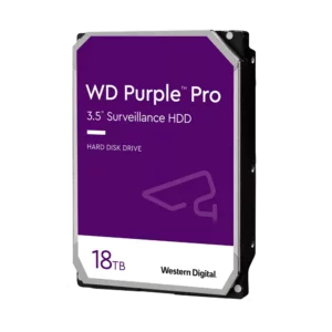 Western Digital WD181PURP Purple 18TB surveillance hard drive
