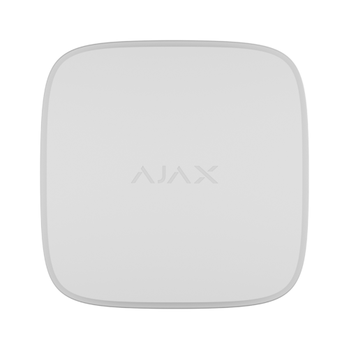Ajax FireProtect 2 AC Wit Jeweller met hitte detector, 110-240V netvoeding en voldoet aan EN14604 normering
