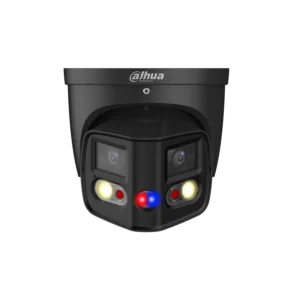 Dahua PDW3849P-A180-AS-PV-B Full-color 2x 4MP TiOC WizSense buiten 180 graden eyeball camera met 40m IR, dual lens, microfoon en speaker, (e)PoE en microSD