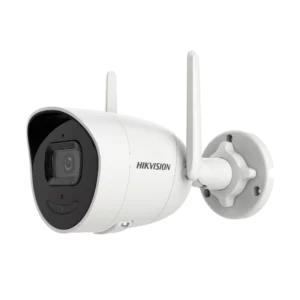 Hikvision HWI-B122H-D/W HiWatch Full HD Wi-Fi 2MP buiten bullet camera met IR nachtzicht, WDR, microSD slot en ingebouwde microfoon en speaker