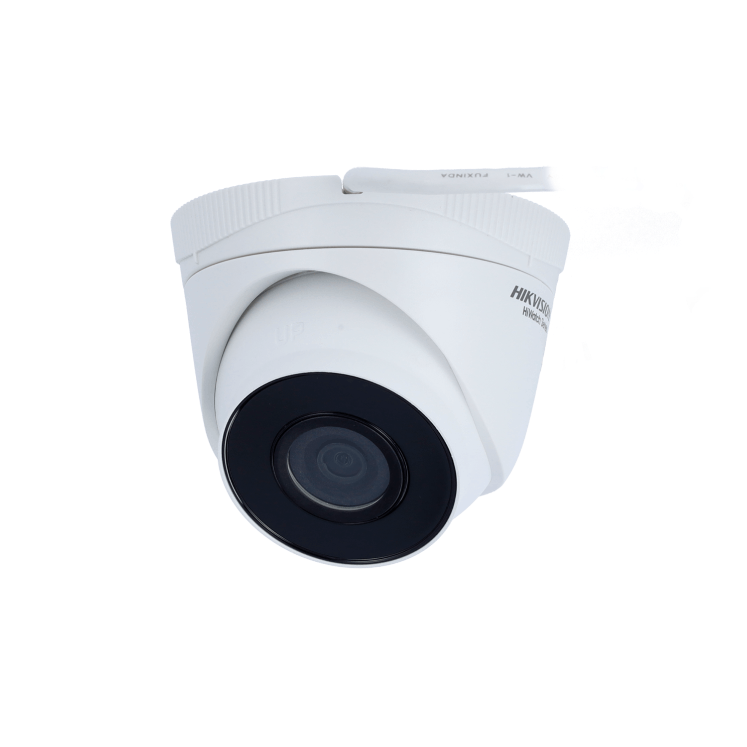 Hikvision HWI-T280H-WebStore4 Hikvision HWI-T280H HiWatch Full HD 8MP buiten eyeball camera met vaste 2.8 mm lens, IR nachtzicht, 120dB WDR en PoE