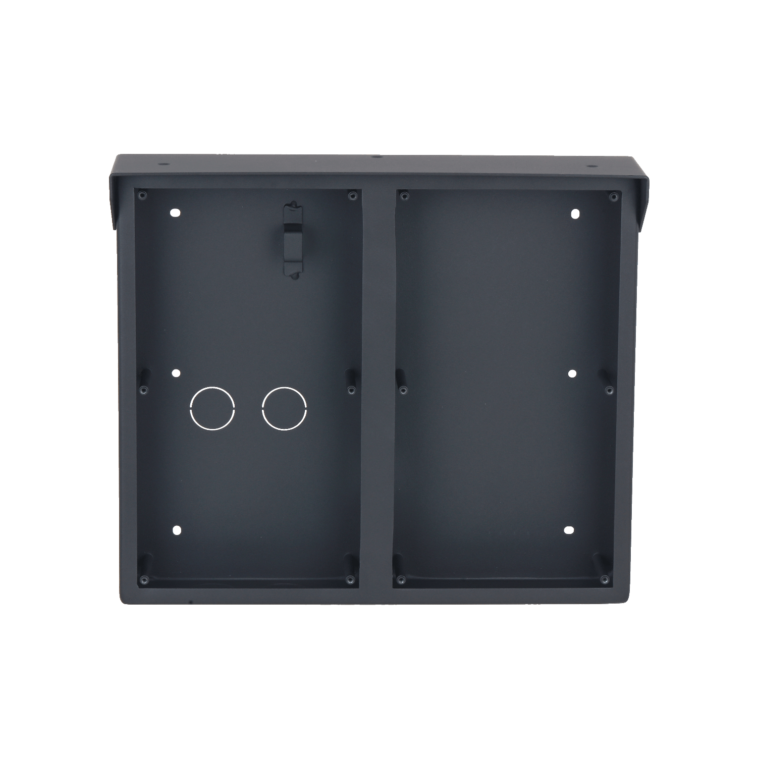 VTM28R4-WebStore4 Dahua VTM28R4 zwarte opbouw behuizing met regenkap voor 2x 2 modules Dahua VTO4202F serie