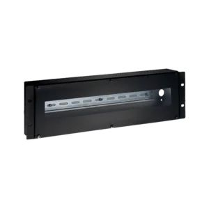 WL4 DIN-R-3U DIN rail 3U zwart 19'' rackpaneel