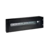 WL4 DIN-R-3U DIN rail 3U zwart 19'' rackpaneel