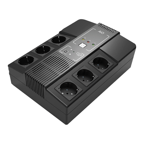 WL4 UPS600VA UPS Uninterruptible Power Supply back-up accu 230Vac 600VA 360Watt