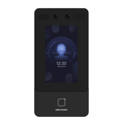 Hikvision DS-K1T342EWX-E1 TCP/IP stand alone RFID toegang terminal met QR-code, PIN, gezichtsherkenning, RFID kaart, Wi-Fi, RS485 voor binnen en buiten