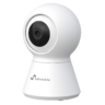 Nivian IPC-IS5 Full HD 4MP witte Wi-Fi mini PT babyfoon camera voor binnen met IR nachtzicht, auto tracking, microSD en 2-weg audio op Tuya app