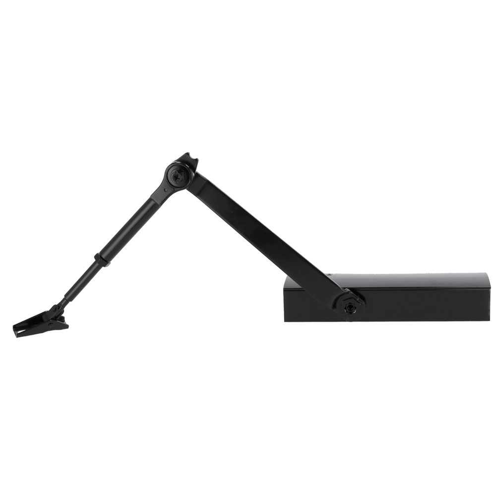 WL4 DD-94-B 2-WebStore4 WL4 DD-94-B Zwarte deurdranger met twee snelheden voor links of rechts openende deuren tot 100kg