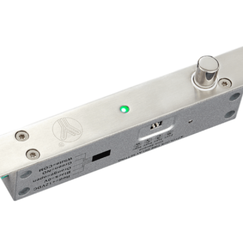 YLI YB-500B(LED)-24VDC elektrisch grendelslot inbouw met status LED, instelbare timer, 1000KG, fail secure